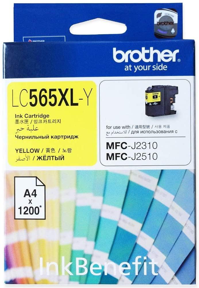 Brother Lc 565xl Ink Cartridge Yellow - eBuy UAE